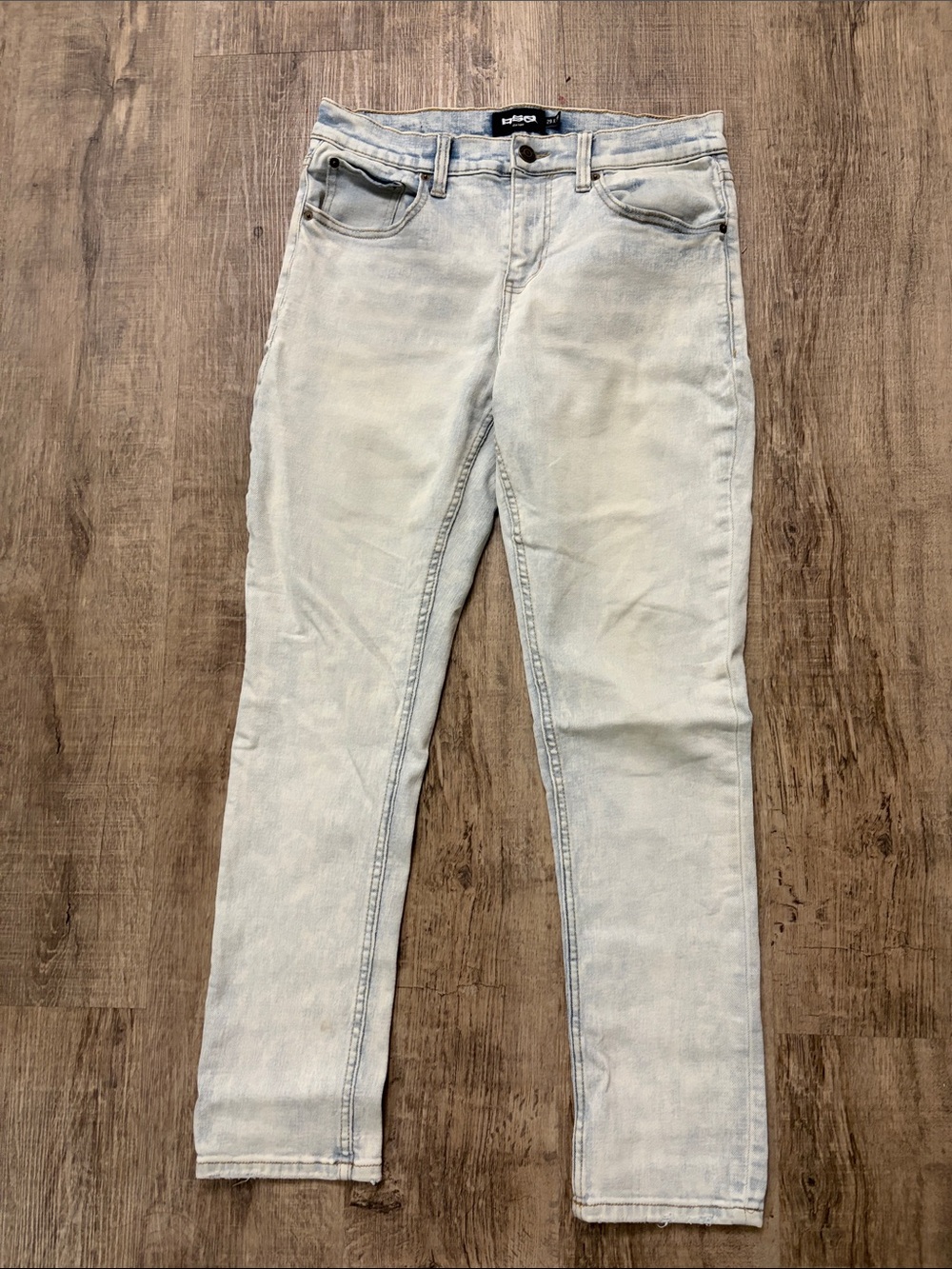 RSQ Light Wash Slim Taper Jeans - Light Blue